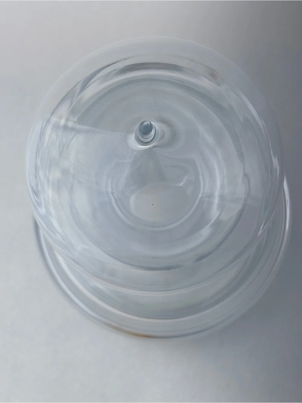 Vintage Made In Finland “Sulttaani” Clear Blown Glass Decanter With Stopper